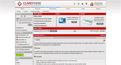 Desktop Screenshot of csphere.eu